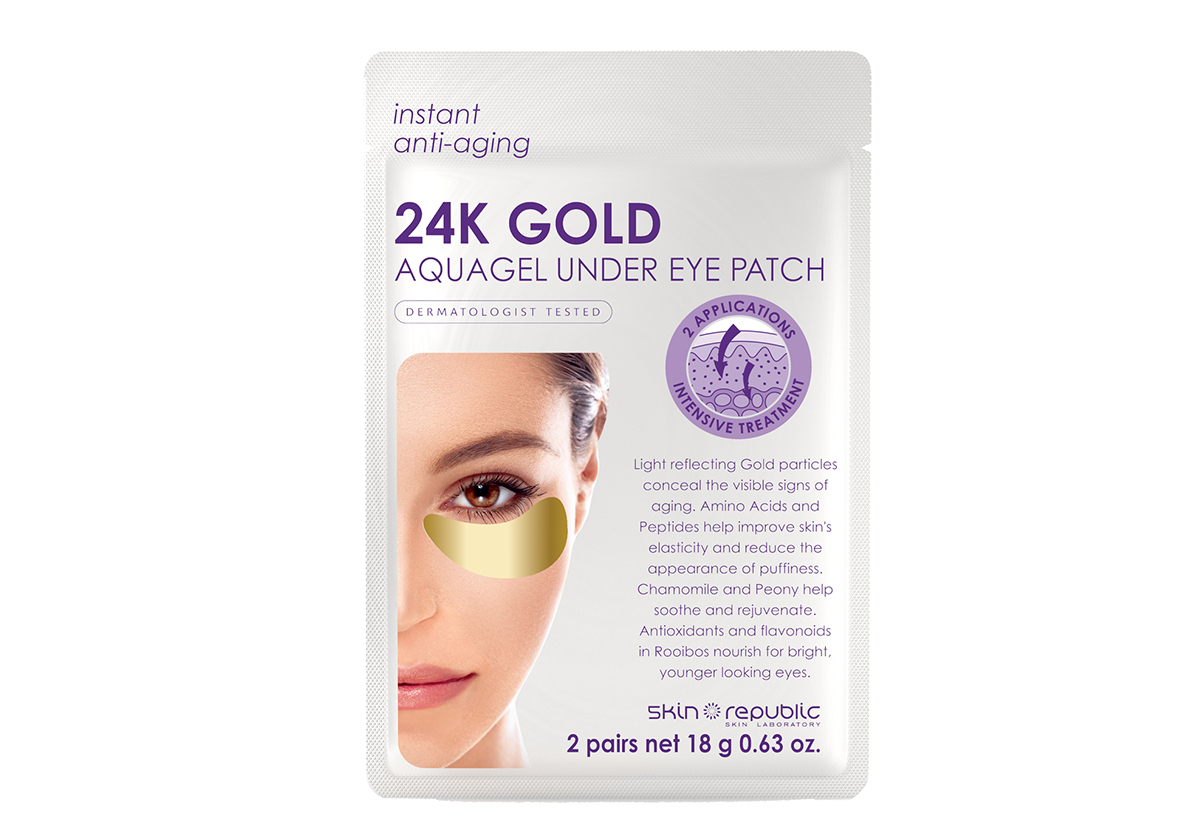 لاصقة أكواجيل تحت العين عيار 24 قيراطًا من Skin Republic
