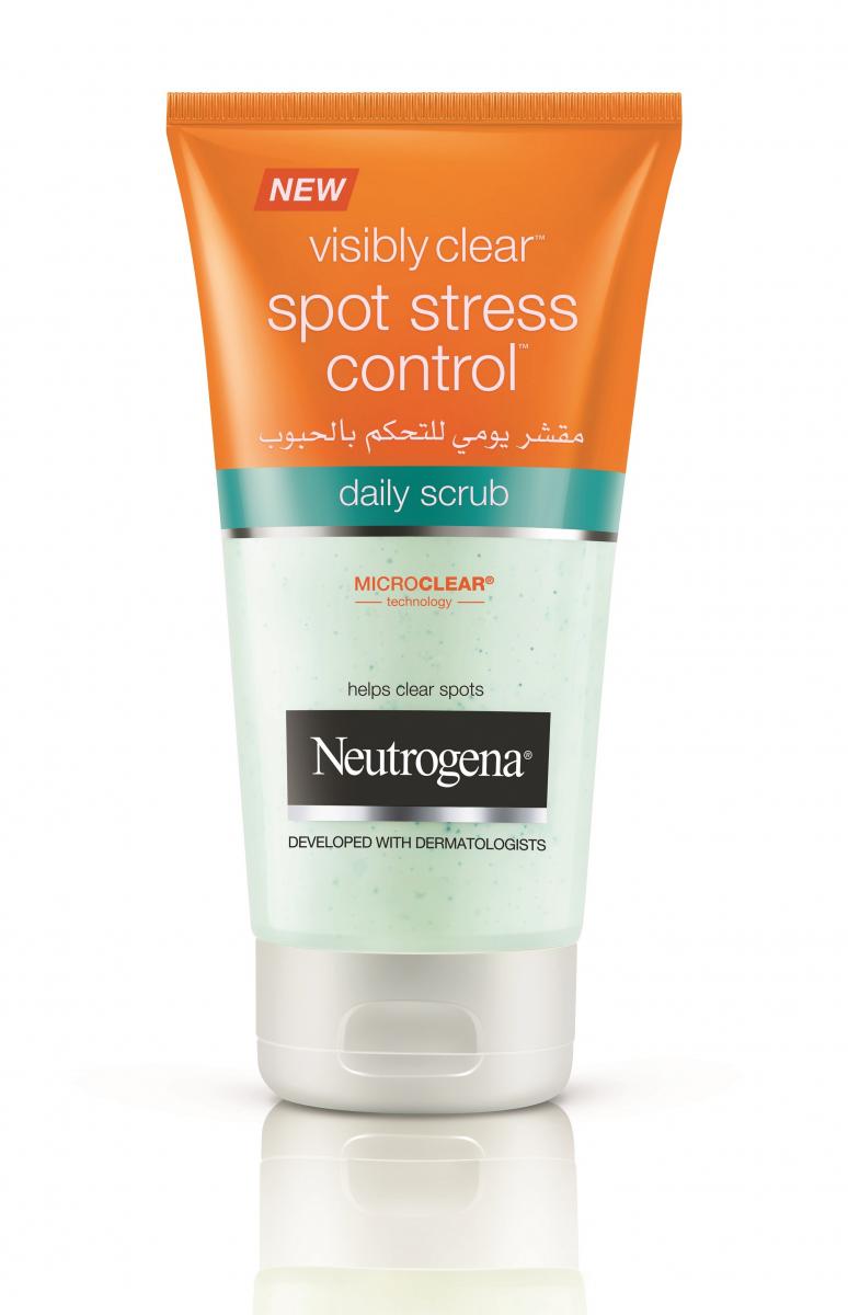إليك مجموعة مستحضرات Visibly Clear Spot Stress Control من Neutrogena