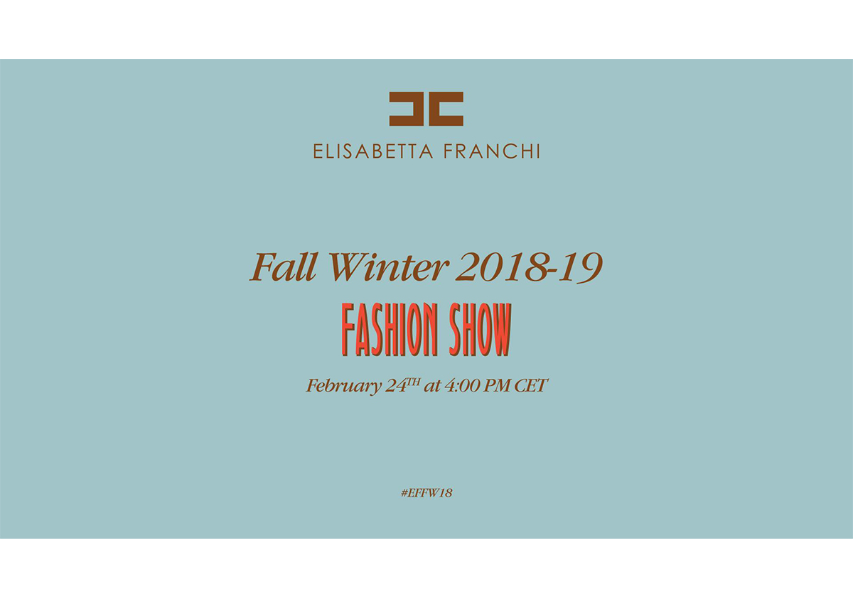 تابعي عرض Elisabetta Franchi مباشرة من ميلانو