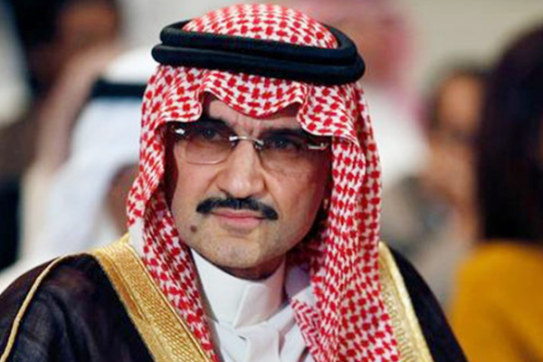 الوليد بن طلال يتبرع بثروته