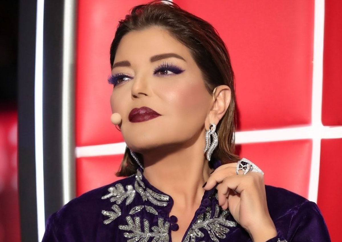 مكياج سميرة سعيد في The voice أبهر الجميع اليك خطوات اعتماده