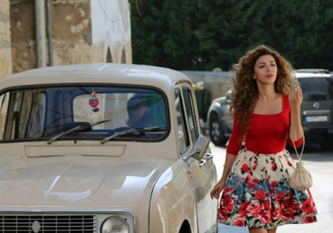 ملابس ميريام فارس في مسلسل إتّهام