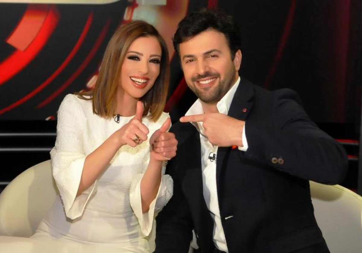 تيم حسن ووفاء الكيلاني يستقبلان العام الجديد