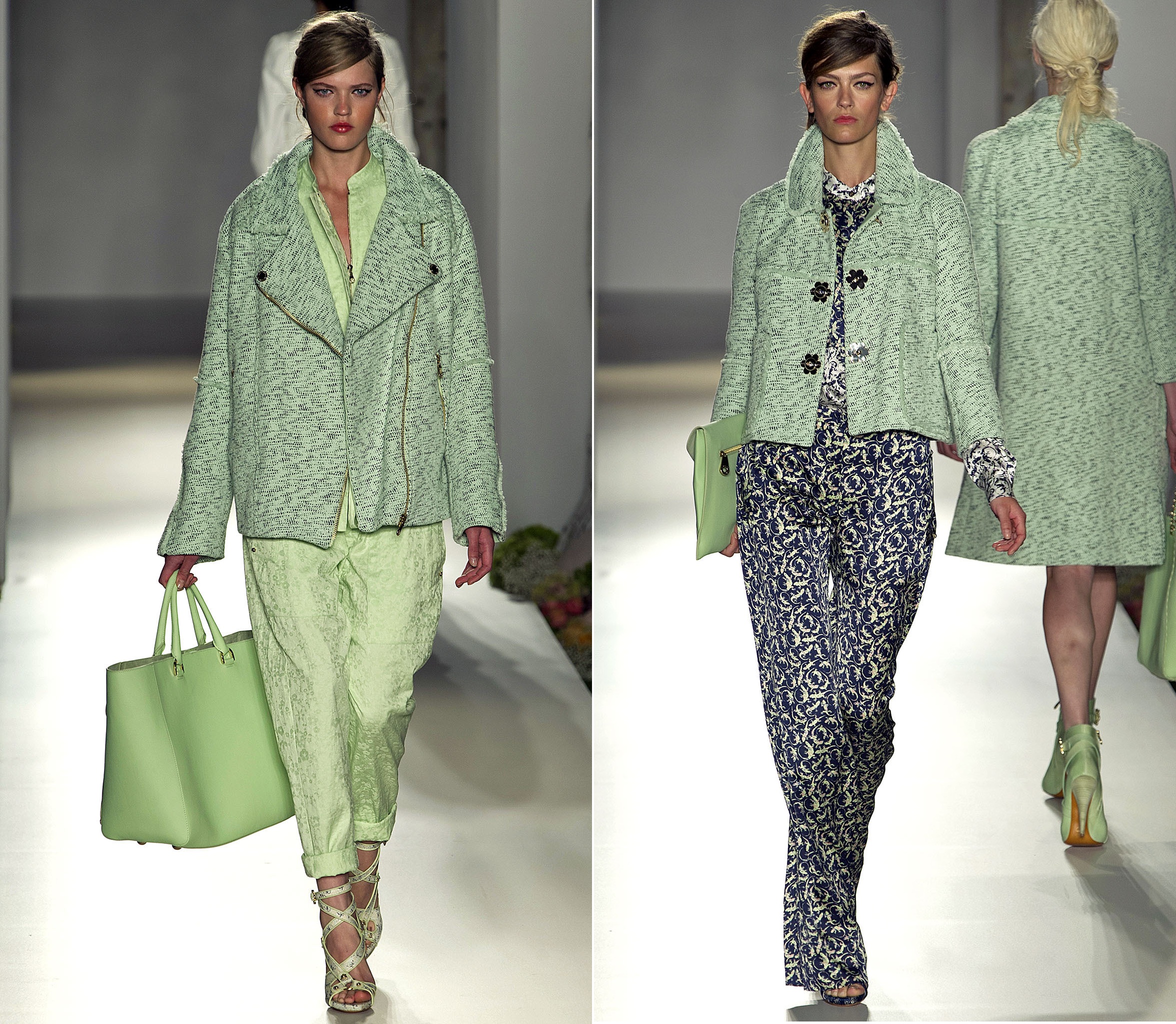 عرض أزياء Mulberry لربيع 2013