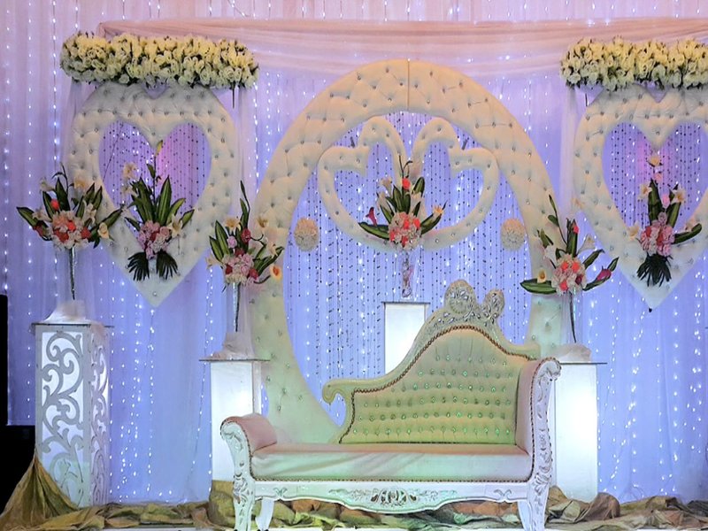 افكار كيفية عمل كوشات الاعراس في البيت