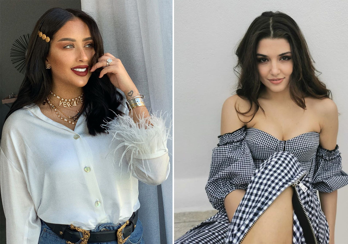 نشرت المدونة الكويتية ​فرح الهادي​ فيديو لها هو اتصال عبر الفيديو مع الممثلة التركية الشهي
