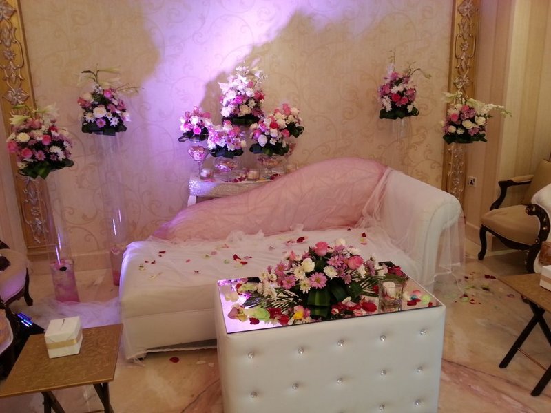 افكار كيفية عمل كوشات الاعراس في البيت