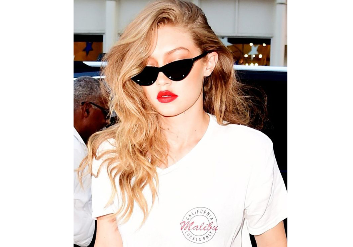 النظارات الشمسية باطار القطعة Cat eye