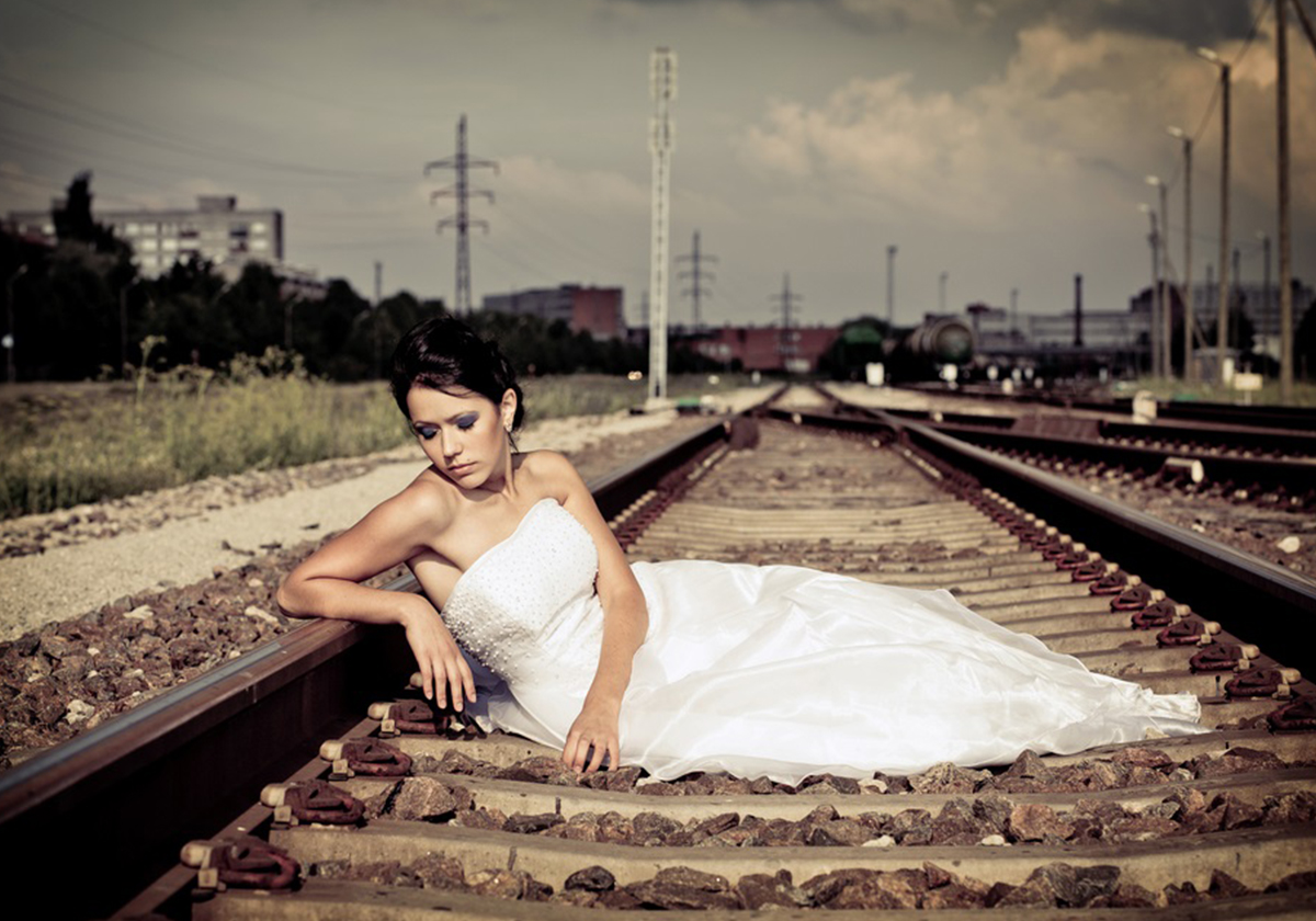 Railway, Train Track, Rail