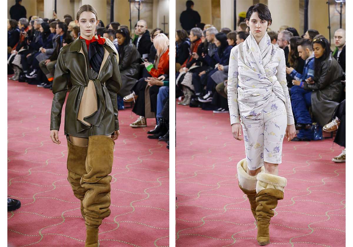 حذاء الـ Uggs الضخم من Y project
