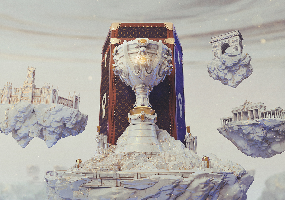 علامة Louis Vuitton تصمم حقيبة مميزة لكأس بطولة League of Legends