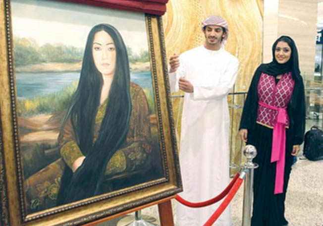 لوحة "موناليزا العرب"