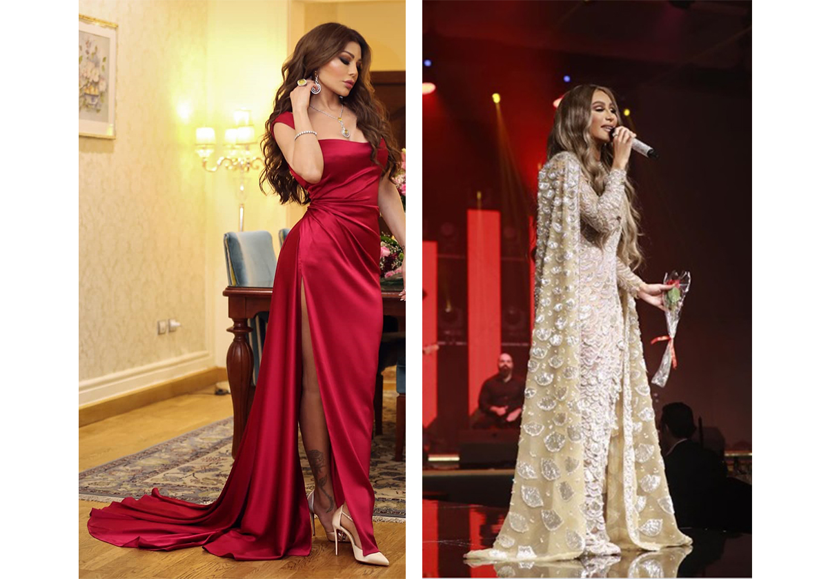 اجمل اطلالات النجمات في عيد الحب 2020