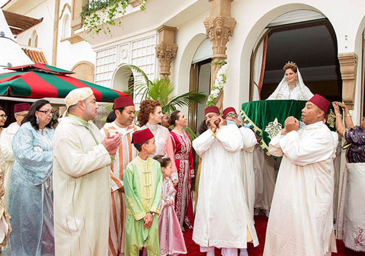 حفلات زفاف أفراد العائلة المالكة في المغرب