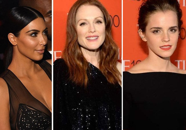صور أبرز إطلالات شعر وماكياج النجمات في حفل Time 100 Gala