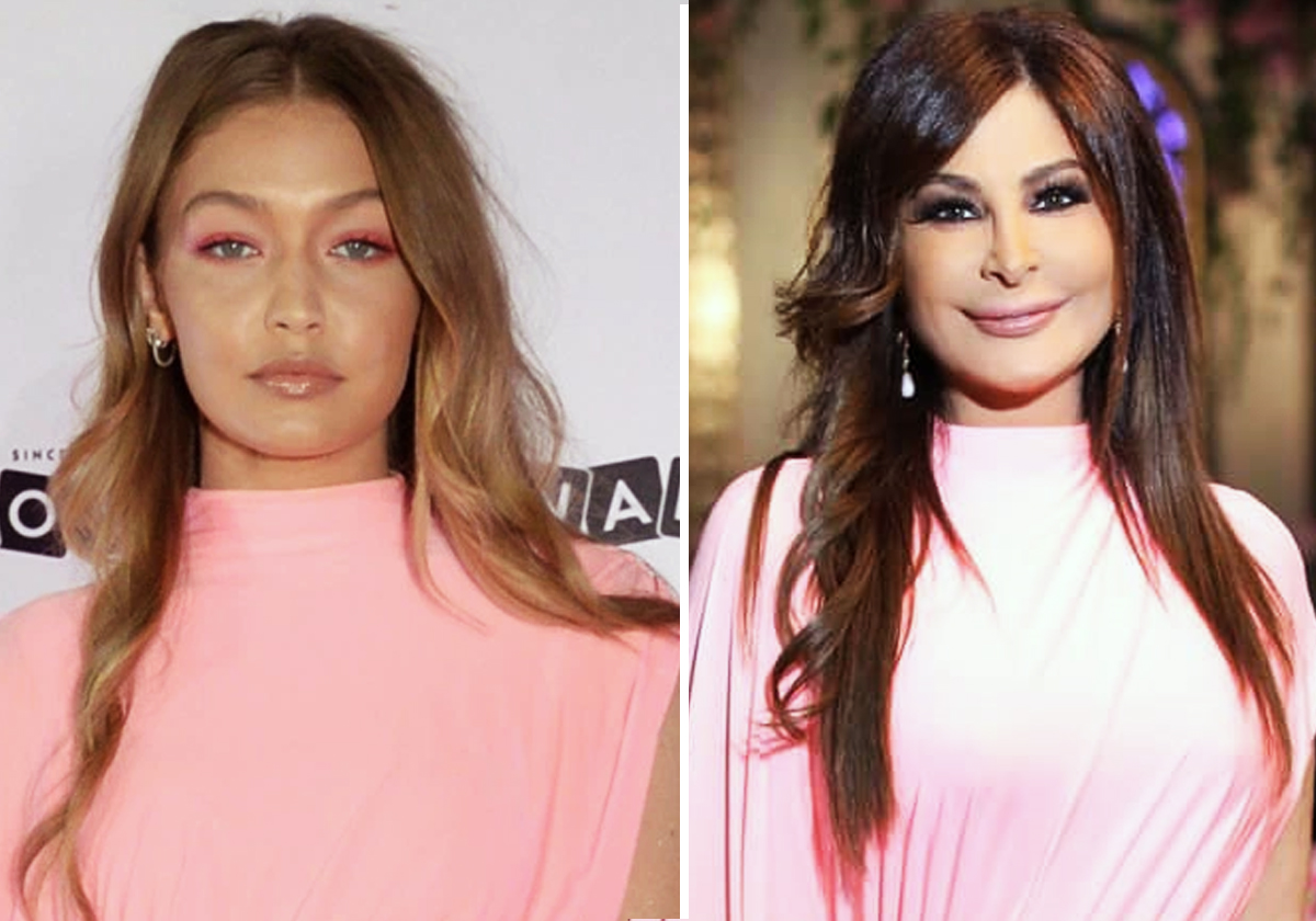 اليسا تحتفل بعيدها بفستان ارتدته جيجي حديد سابقاً... على من بدا أجمل؟