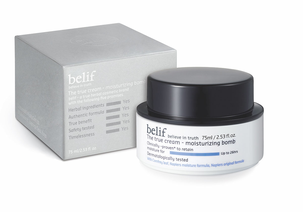 The True Cream Moisturizing Bomb من Belif