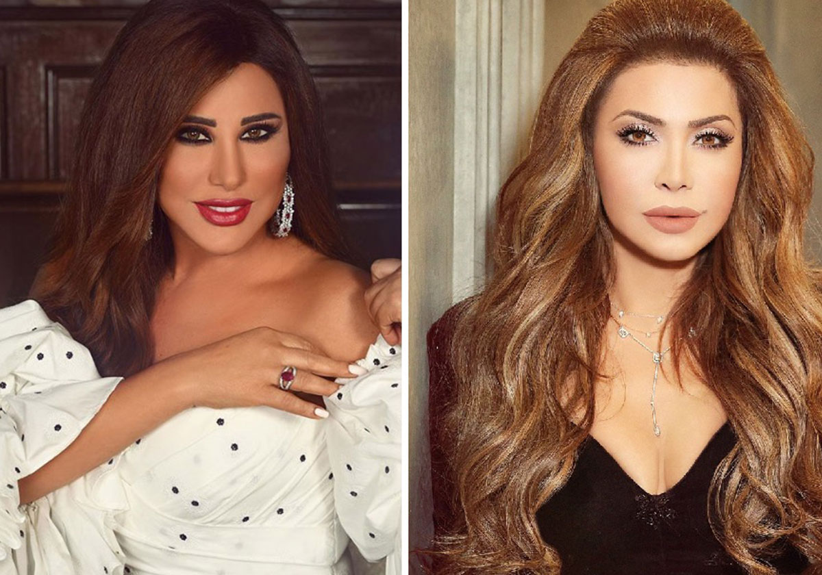 نوال الزغبي ونجوى كرم سوياً في أسبوع الهوت كوتور في باريس