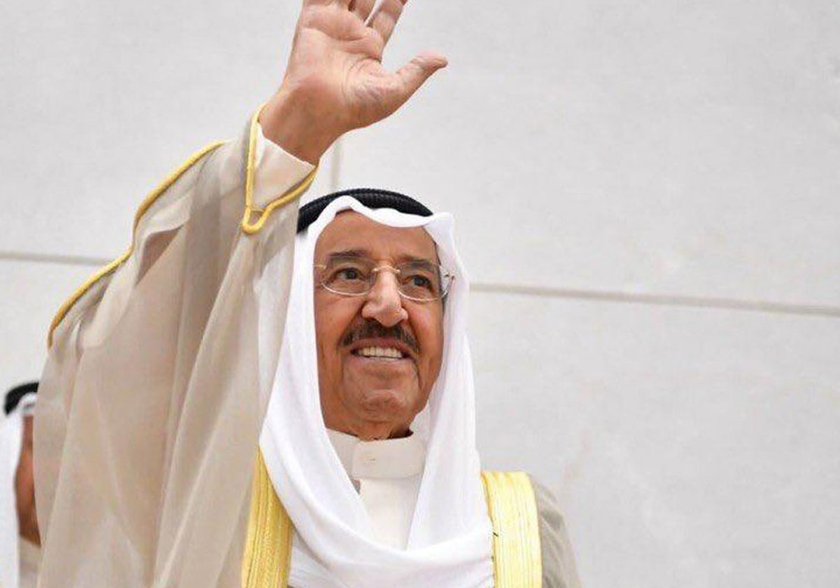 أخبار عن إعلان الديوان الأميري الكويتي وفاة أمير دولة الكويت