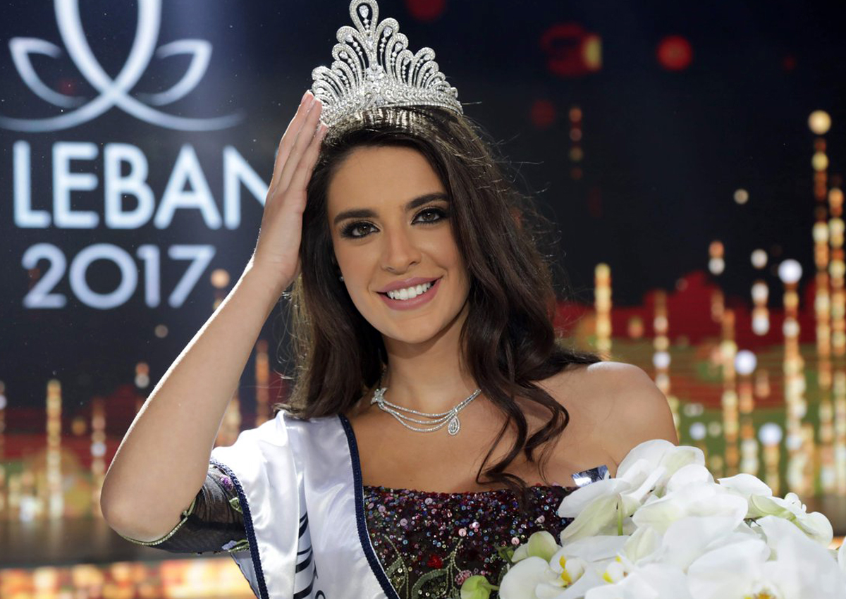 بيرلا حلو ملكة جمال لبنان 2017