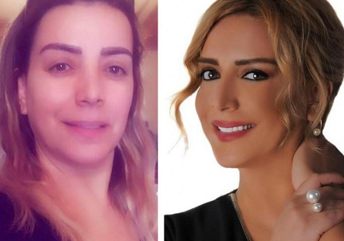 شكران مرتجى قبل الماكياج وبعده