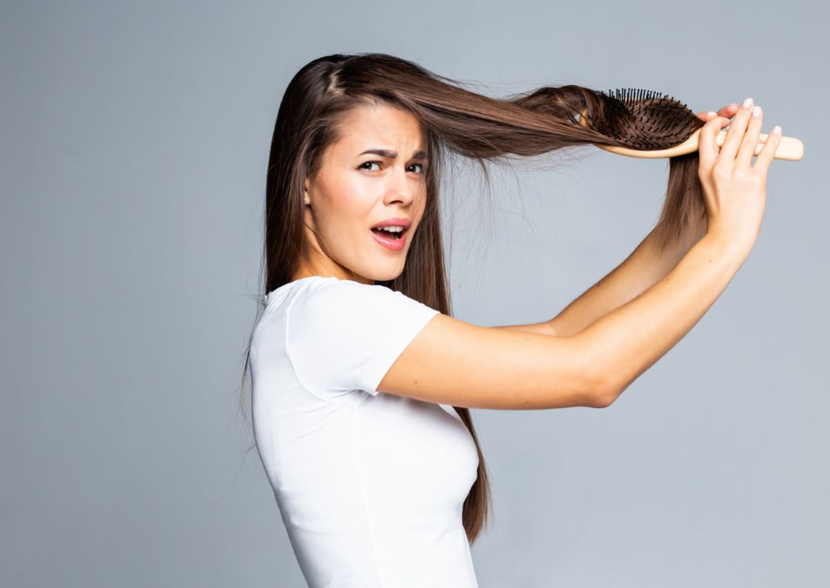 كيف اجعل شعري ناعم في يوم واحد