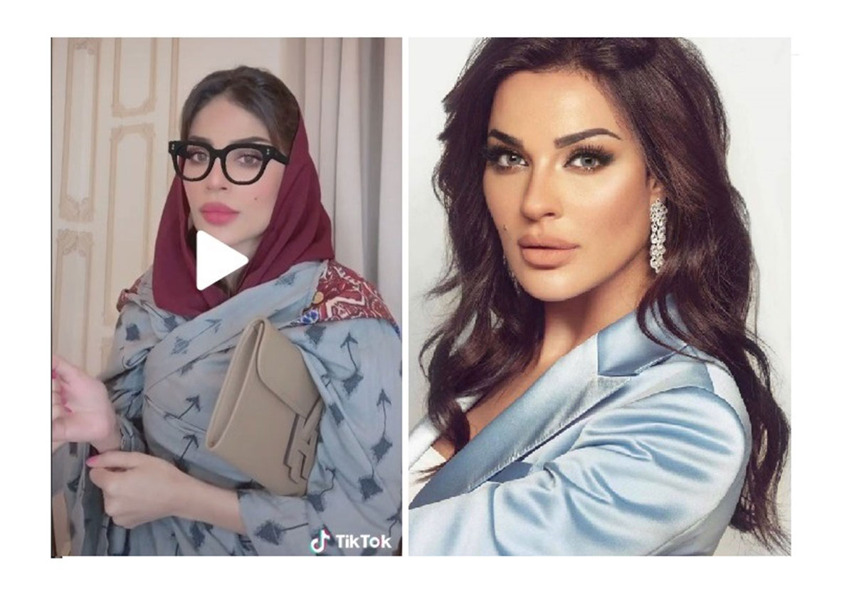 فيديو شبيهة نادين نسيب نجيم السعودية فاطمة الأنصاري يصدم المتابعين مرّة جديدة