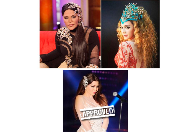 أكسسوار الشعر يجمع بين هيفاء وهبي وميريام فارس وأحلام