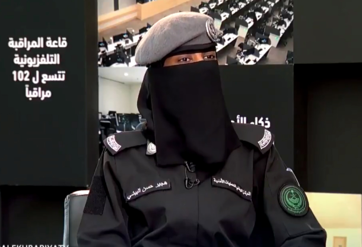هجير البيشي تحكي تجربتها بالعمل في القطاع العسكري 