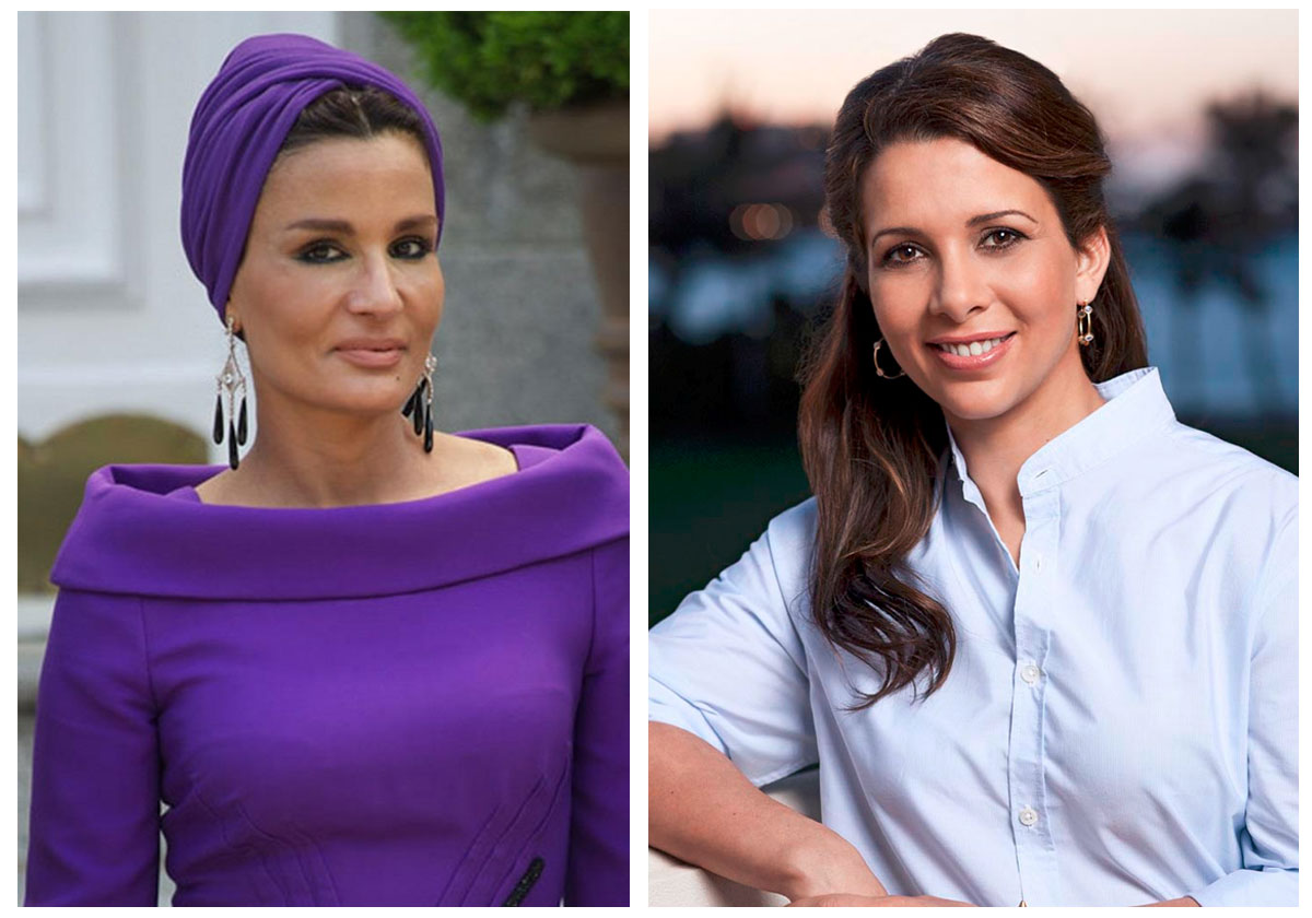 بين الأميرة هيا والشيخة موزه... أميرة عربية تفوقهما جمالاً! من هي؟