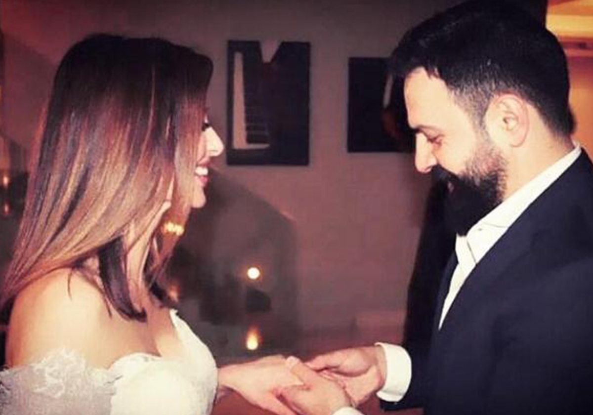 صورة رومنسية جديدة لتيم حسن ووفاء الكيلاني