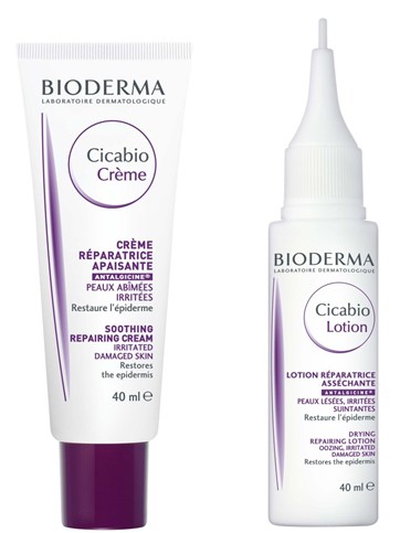 Bioderma تطلق كريم ولوشن Cicabio لترميم البشرة المتضرّرة