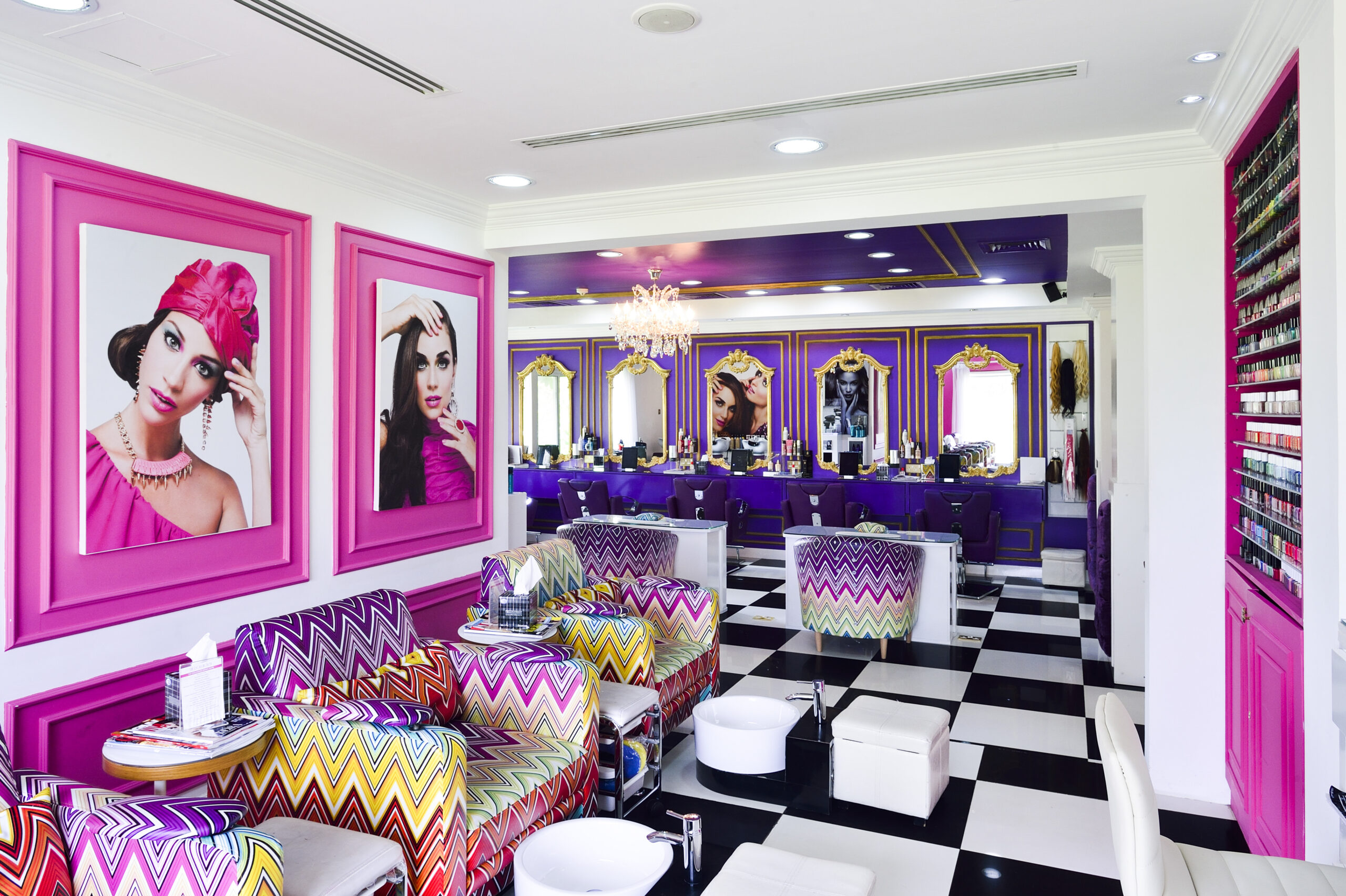صالون The Doll House المميّز في نادي دبي للسيدات