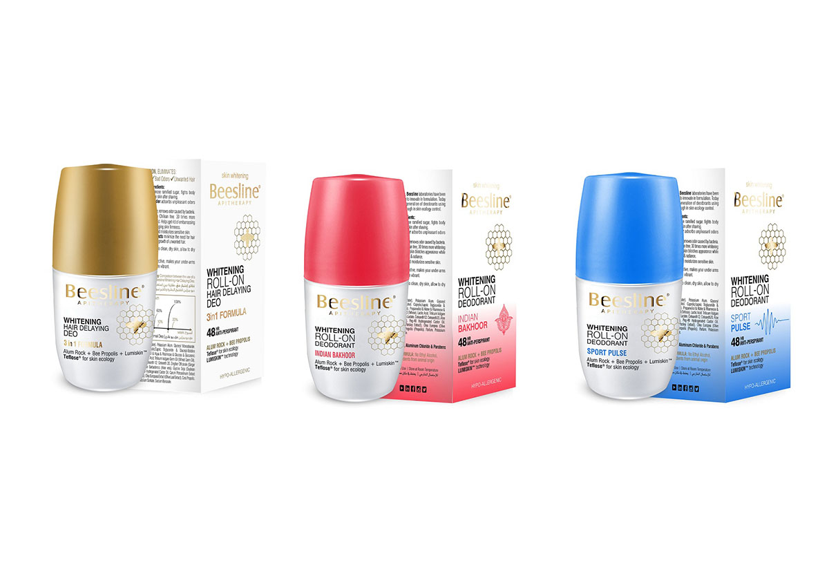Whitening Roll-On Deodorant من Beesline.