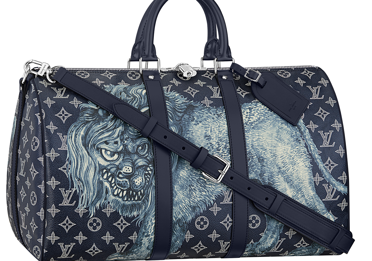 Keepall Bag In Monogram Savane Canvas