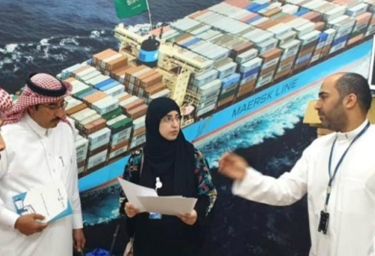 عبير الغامدي أول مراقبة بحرية 