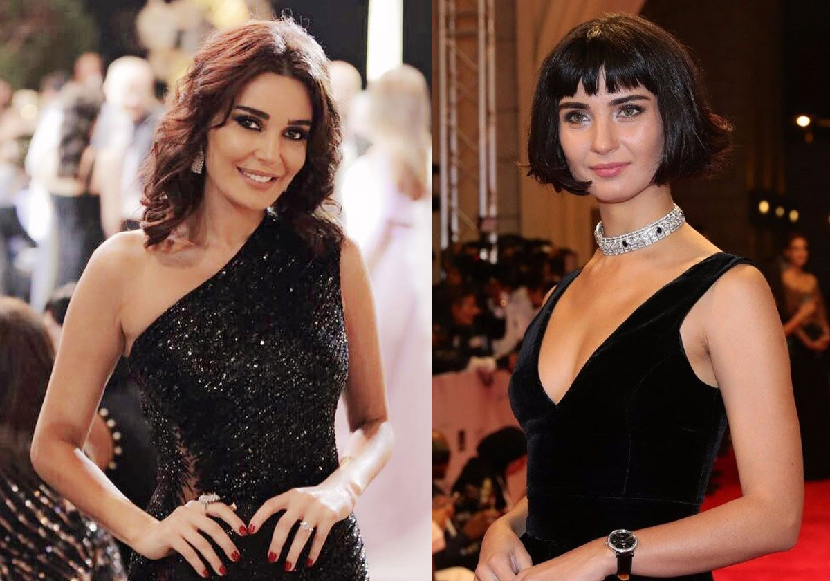 صورة توبا بويوكستين في أول مسلسل لها