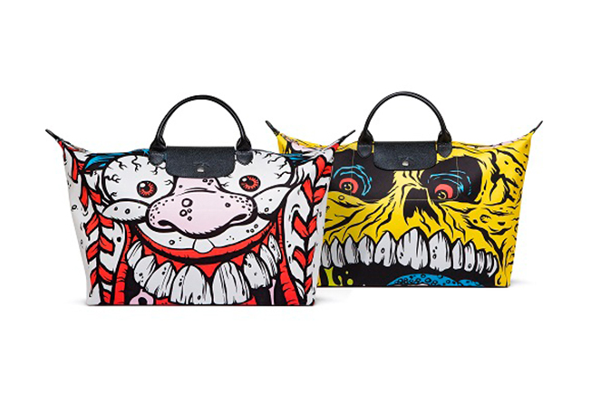 حقائب Le Pliage® Madballs من تصميم  جيريمي سكوت