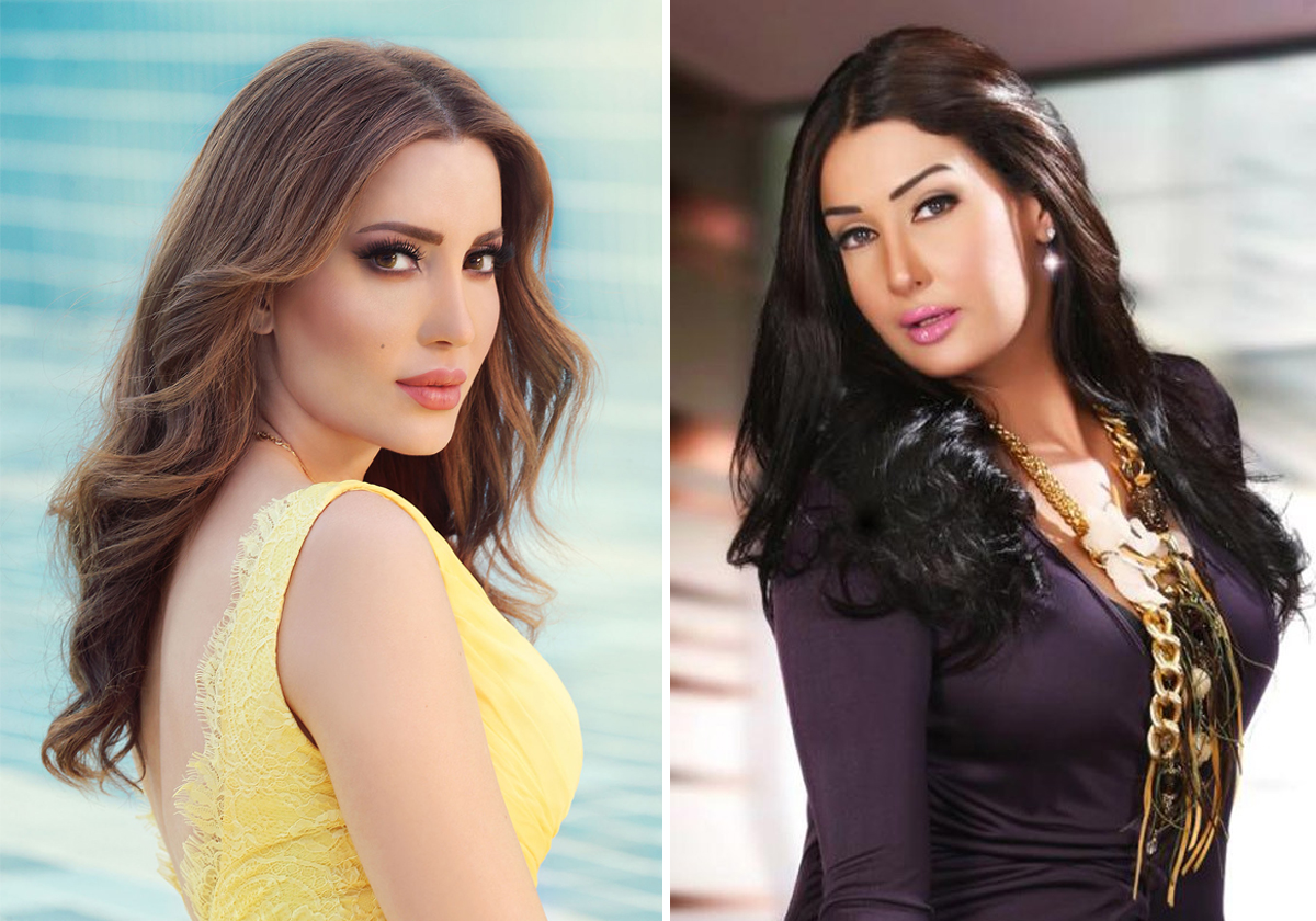 غادة عبدالرازق بالمايوه ونسرين طافش بملابس يوغا صفراء والانترنت ينهار مجدداً
