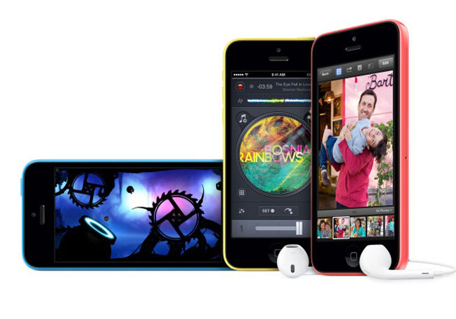  iPhone 5S و iPhone 5C. 