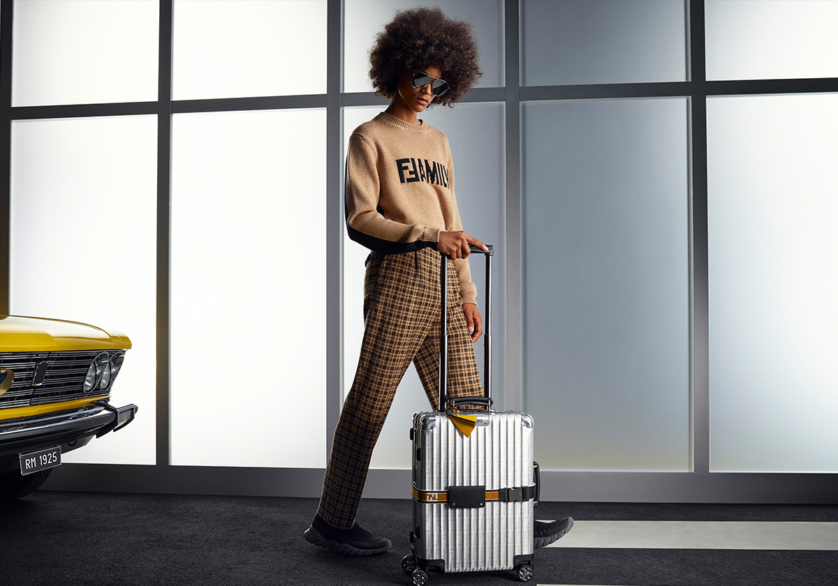 FENDI وRIMOWA تطرحان حقائب أمتعى فريدة من نوعها، تعرفي عليها معنا 