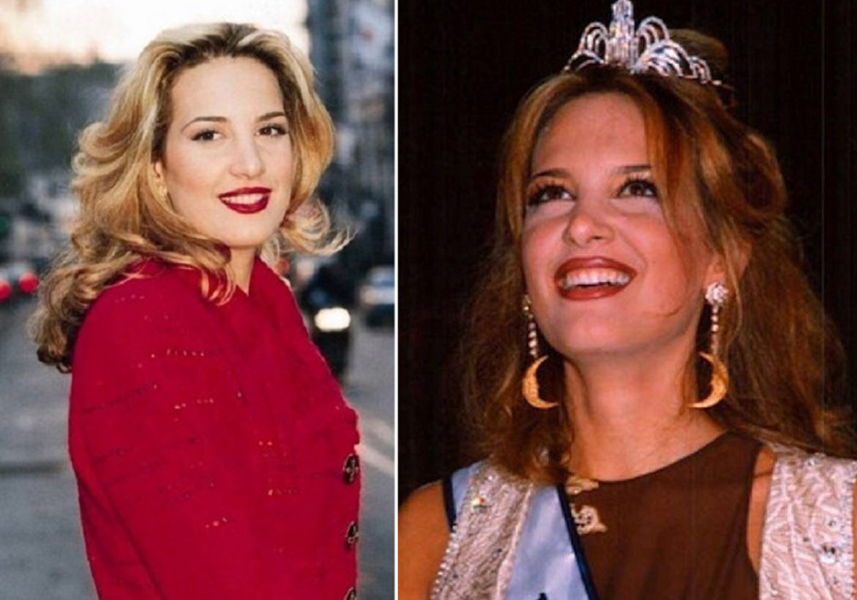 ملكة جمال لبنان 1995 دينا عازار....كيف أصبحت اليوم؟
