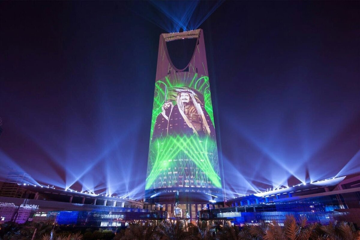 الاحتفالات باليوم الوطني السعودي تعم ارجاء المملكة