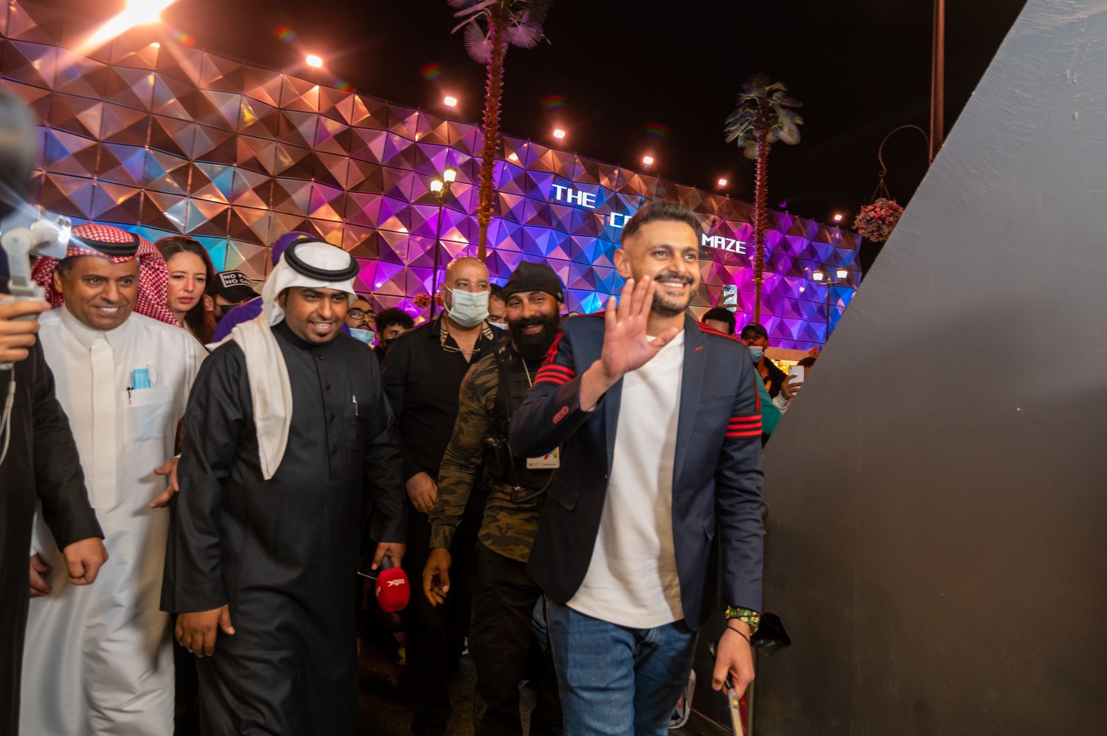 رامز جلال شخصيا في الرياض للاحتفال بفعاليات تجربة رامز وتصريحات عن برنامجه الرمضاني 
