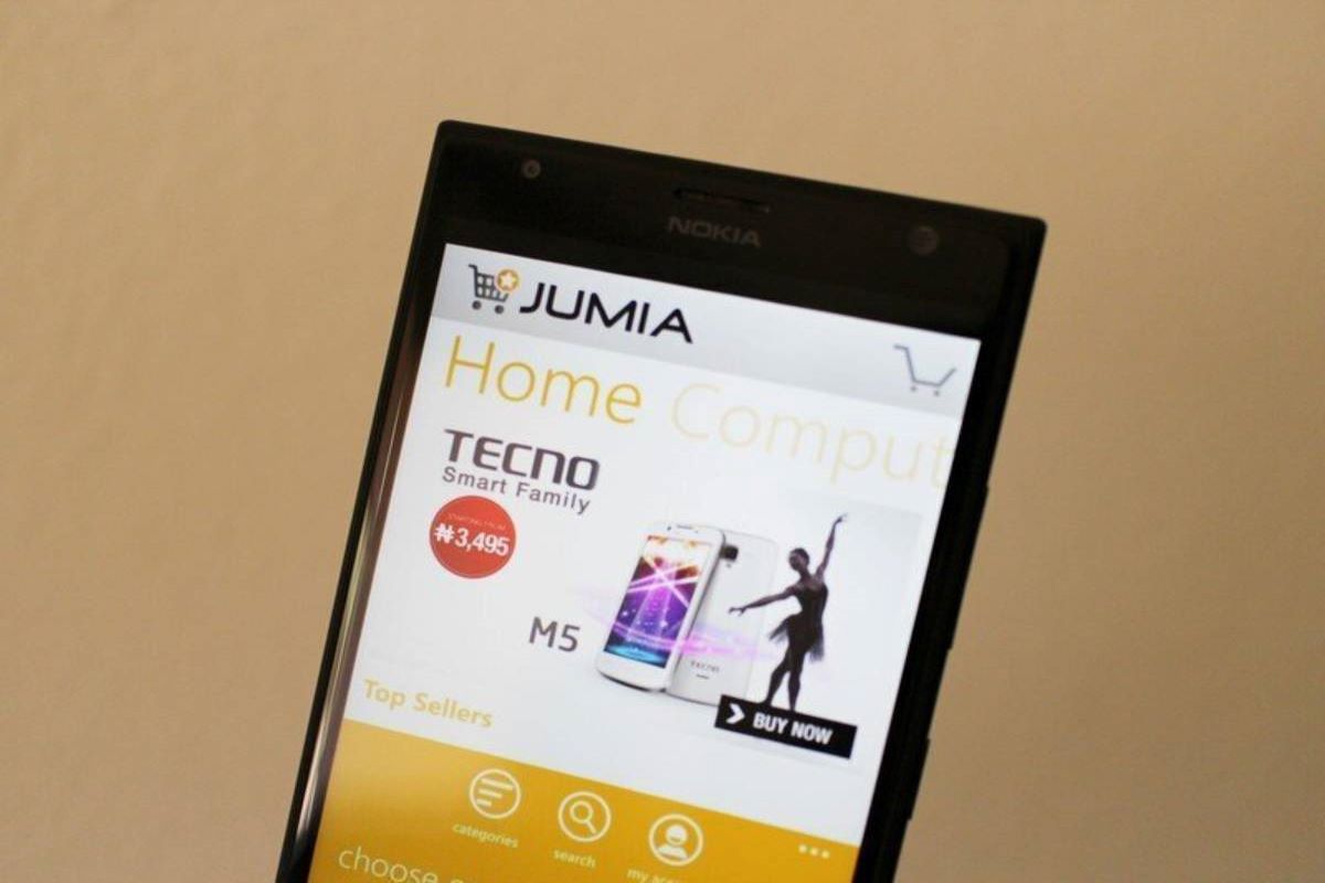 التسوق عبر موقع Jumia