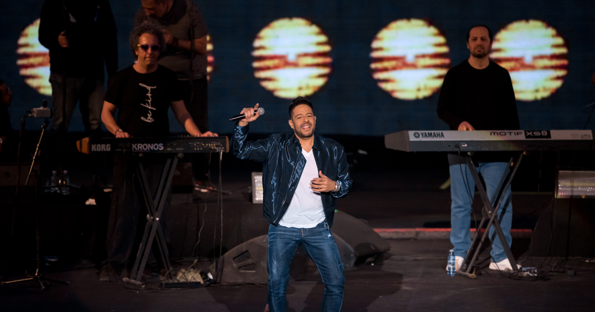 لأول مرة عمرو دياب وحمد حماقي في حفل واحد في موسم الرياض
