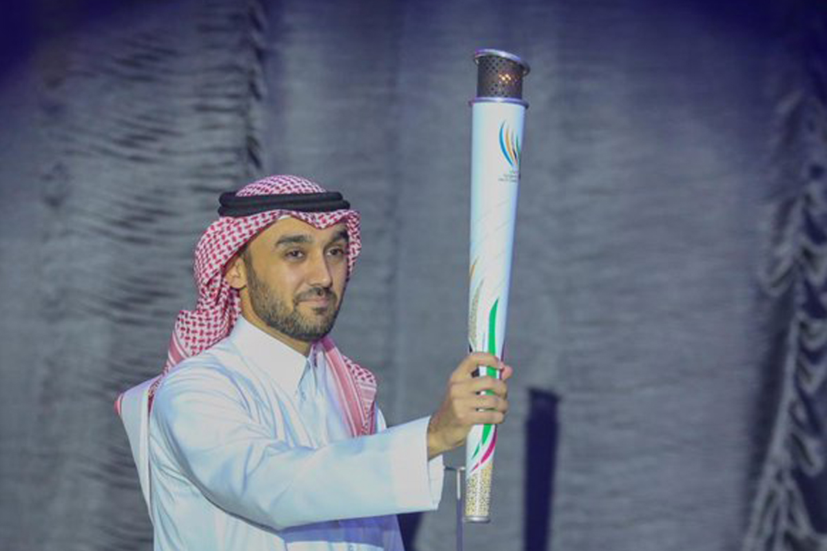 وزير الرياضة السعودي الأمير عبد العزيز بن تركي الفيصل