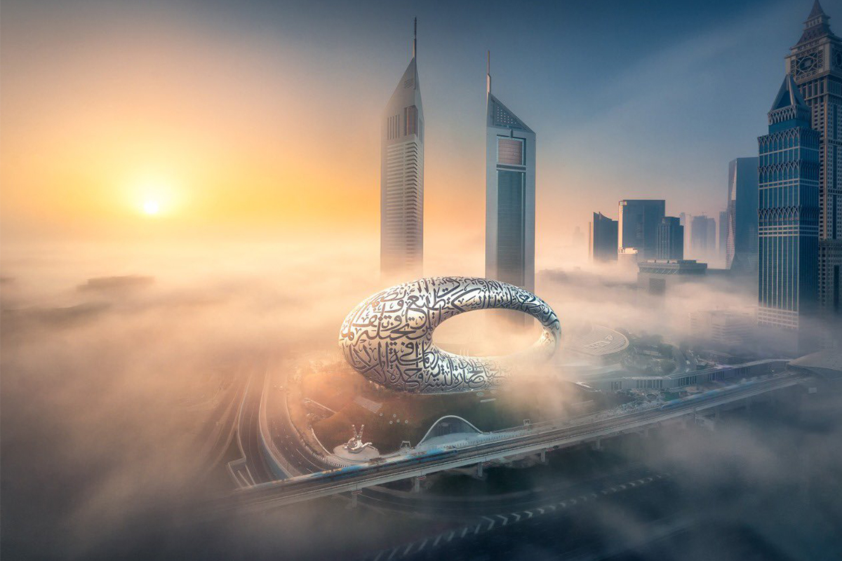 محمد بن راشد يعلن عن أجمل مبنى على وجه الأرض ستطلقه الإمارات للعالم