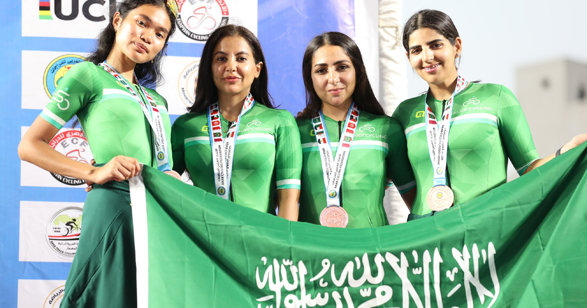 لاعبات المنتخب السعودي للدرجات يحصدن نتائج مشرفة في البطولة العربية الـ11