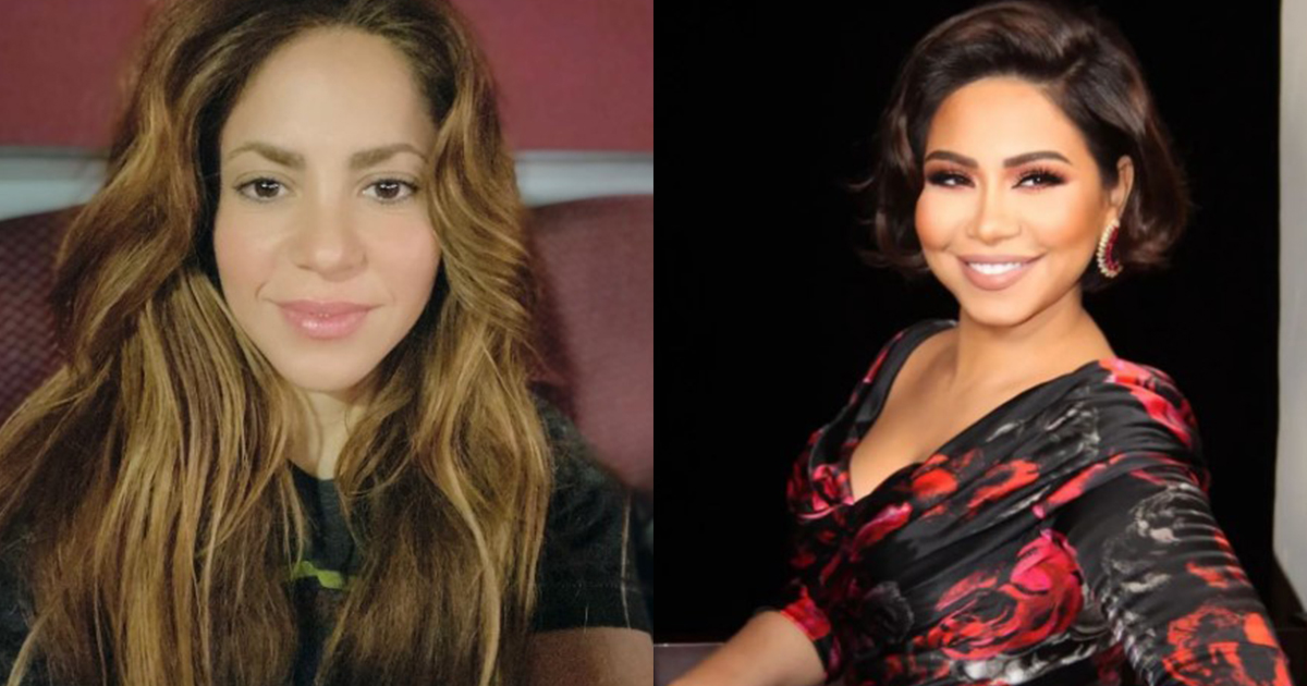 شاكيرا وشيرين عبد الوهاب